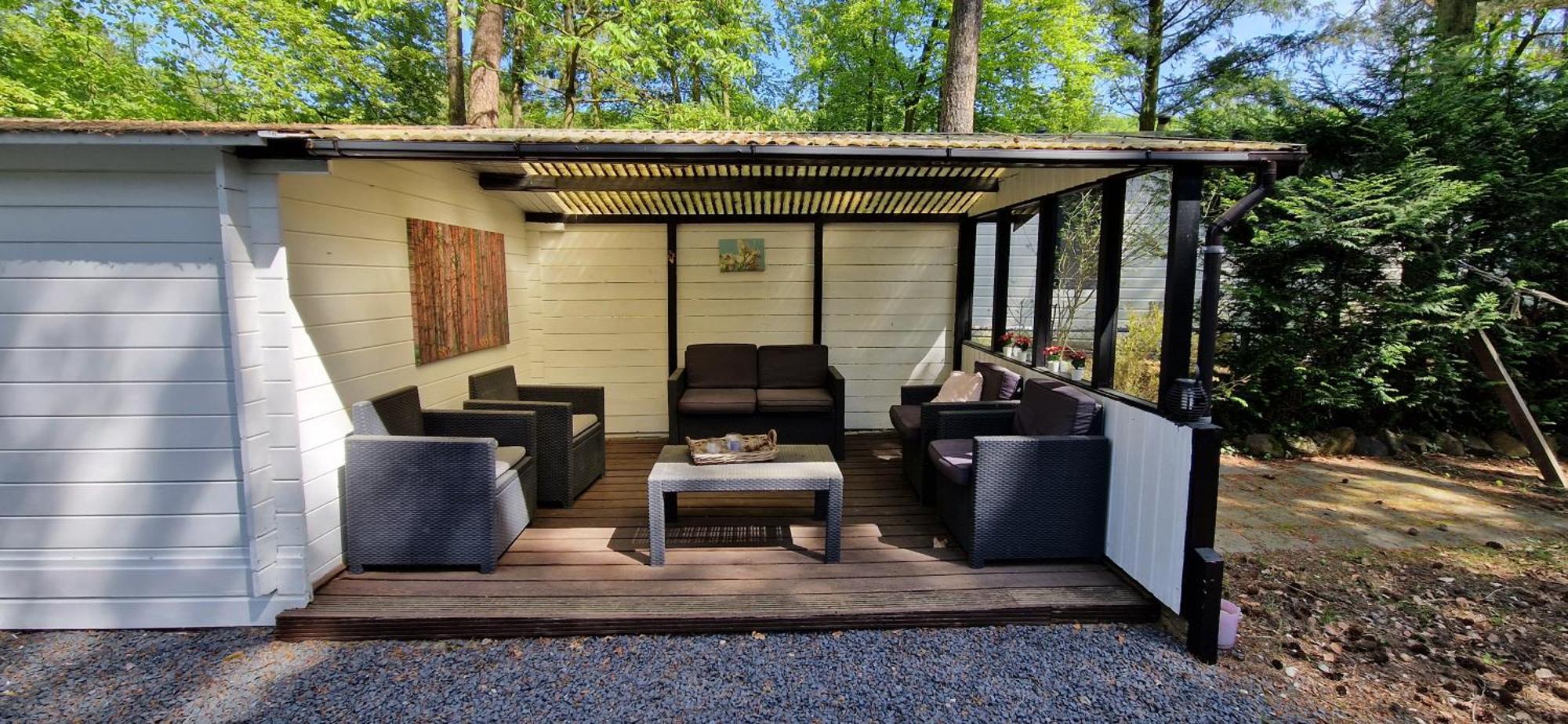 "Dennenhuisje" Op Bospark Ijsselheide Hattemerbroek Ngoại thất bức ảnh